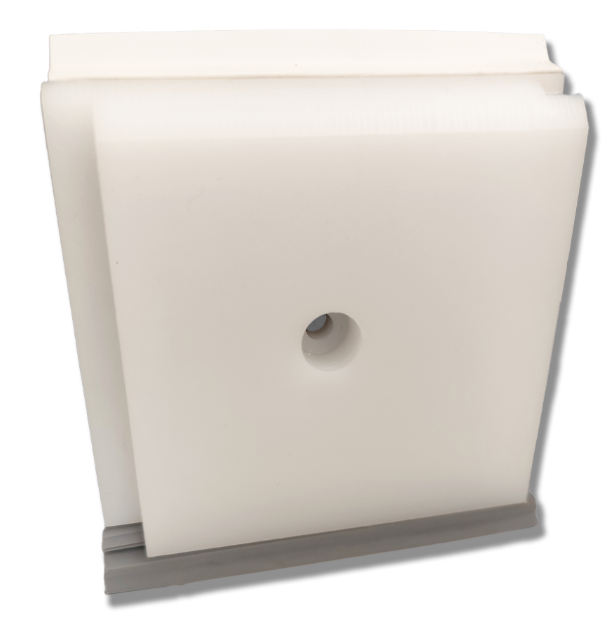PLINTHE ANTI CHOCS - PL 120 mm BLANC Naturel