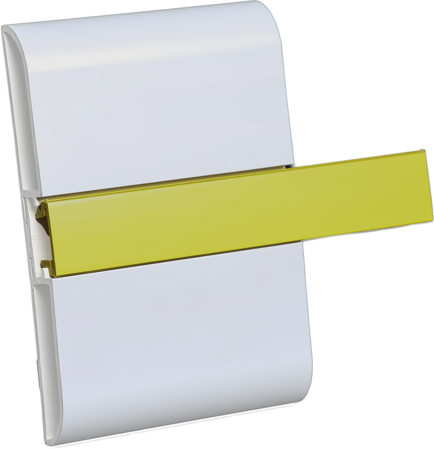 CAPOT CACHE VIS POUR LISSE DE PROTECTION WP100 - WPC 100 - JAUNE – Image 2