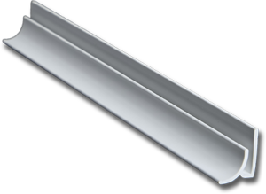 PROFILE D'ANGLE INTÉRIEUR POUR PLAQUE A COLLER - PI2 2500 mm