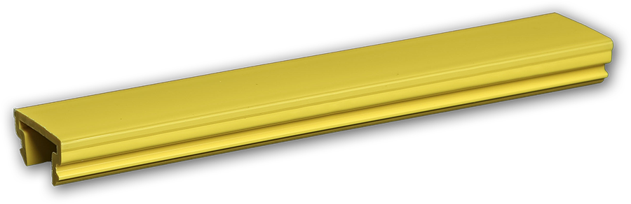 CAPOT CACHE VIS POUR LISSE DE PROTECTION WP100 - WPC 100 - JAUNE