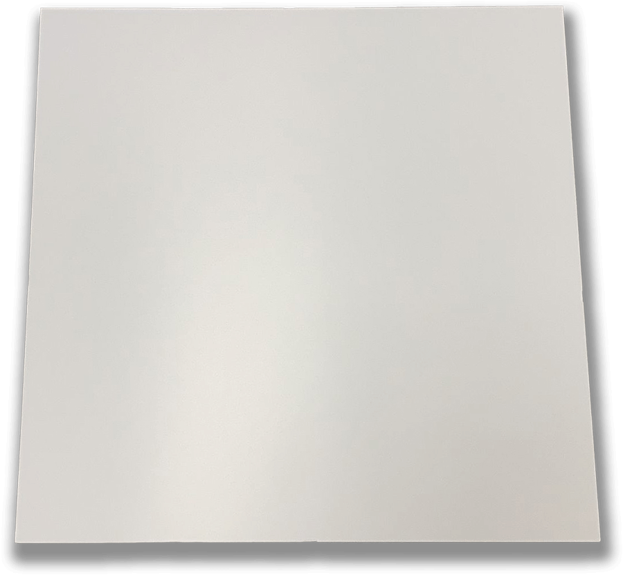 DALLE DE PLAFOND PVC 600x600 3mm Blanche – paquet de 10 dalles