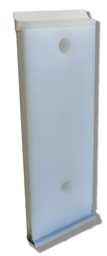 PLINTHE ANTI CHOCS - PL 195 mm BLANC Naturel